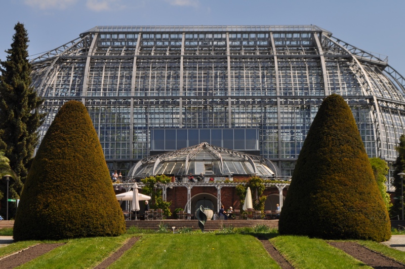 Saniertes Großes Tropenhaus, Botanischer Garten Berlin 