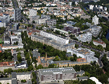 Campus der Technischen Universität Berlin (TUB), Juni 2010; Klick für Vergrößerung (340 KB)