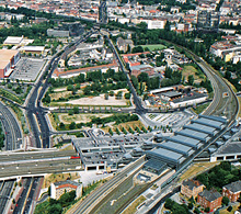 Luftbild vom Planungsgebiet am Südkreuz, 2008; Klick für Vergrößerung (719 KB)